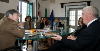 Visita de cortesia do Embaixador dos EUA à sede nacional