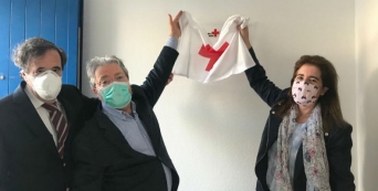 Ministra Ana Mendes Godinho visitou o Centro de Emerg&ecirc;ncia Social da CVP, em Lisboa